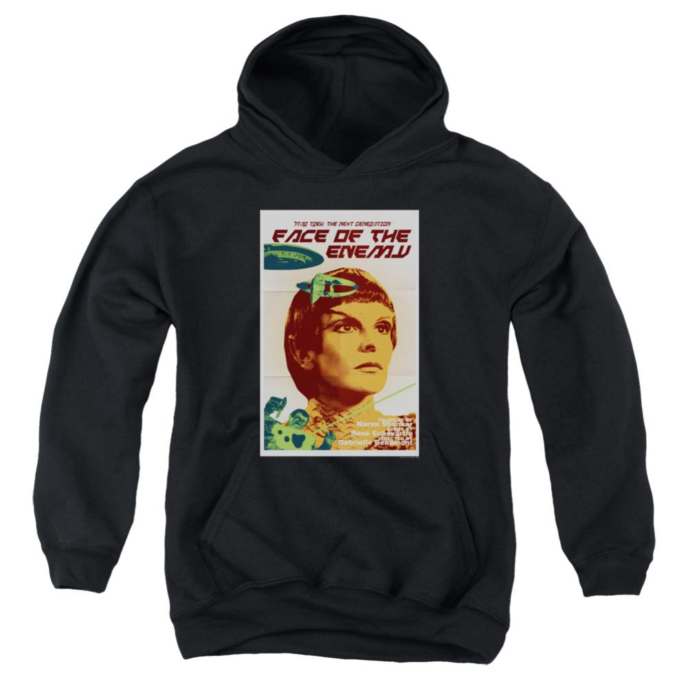 Star Trek TNG Season 6 Episode 14 Youth Cotton Poly Pull-Over Hoodie
