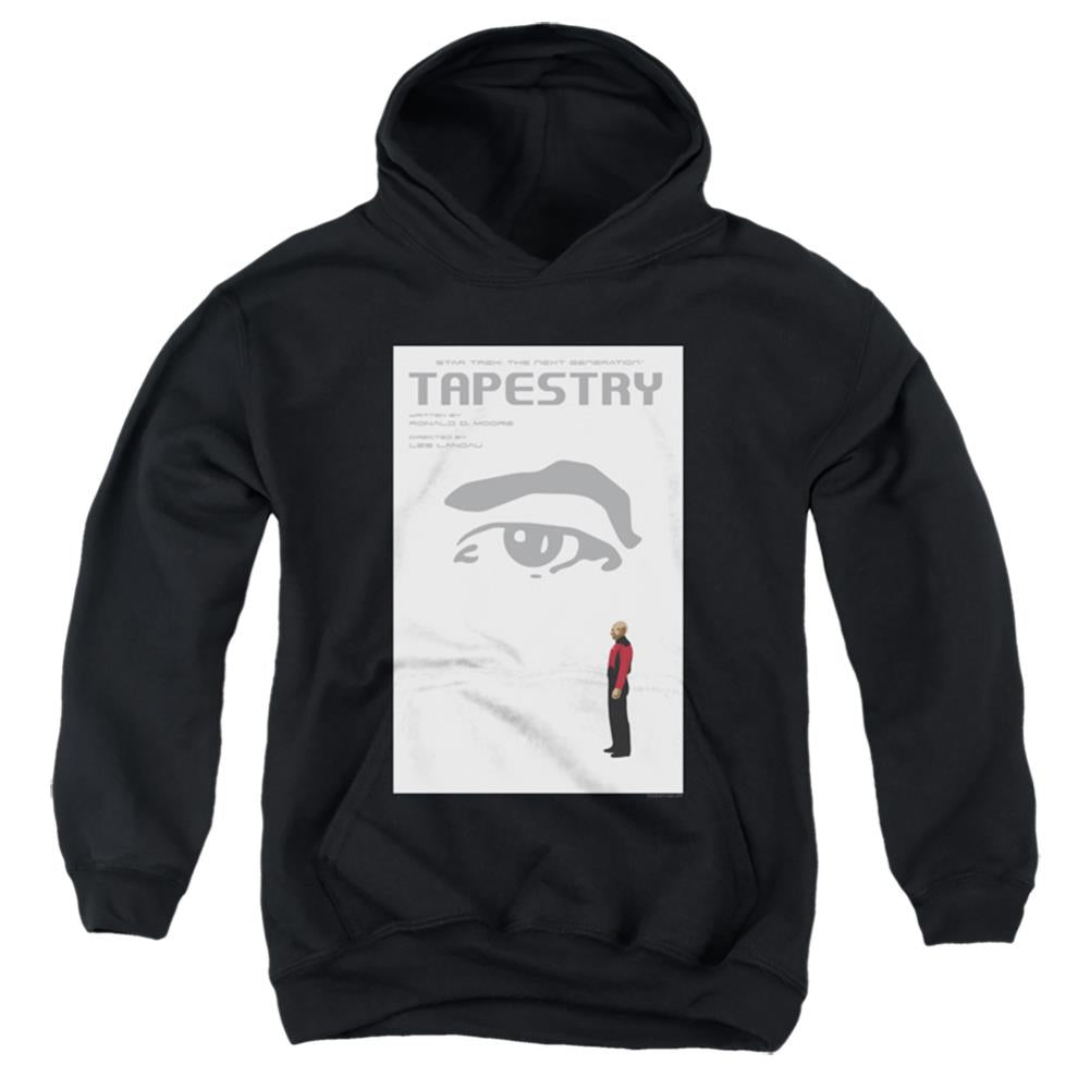 Star Trek TNG Season 6 Episode 15 Youth Cotton Poly Pull-Over Hoodie