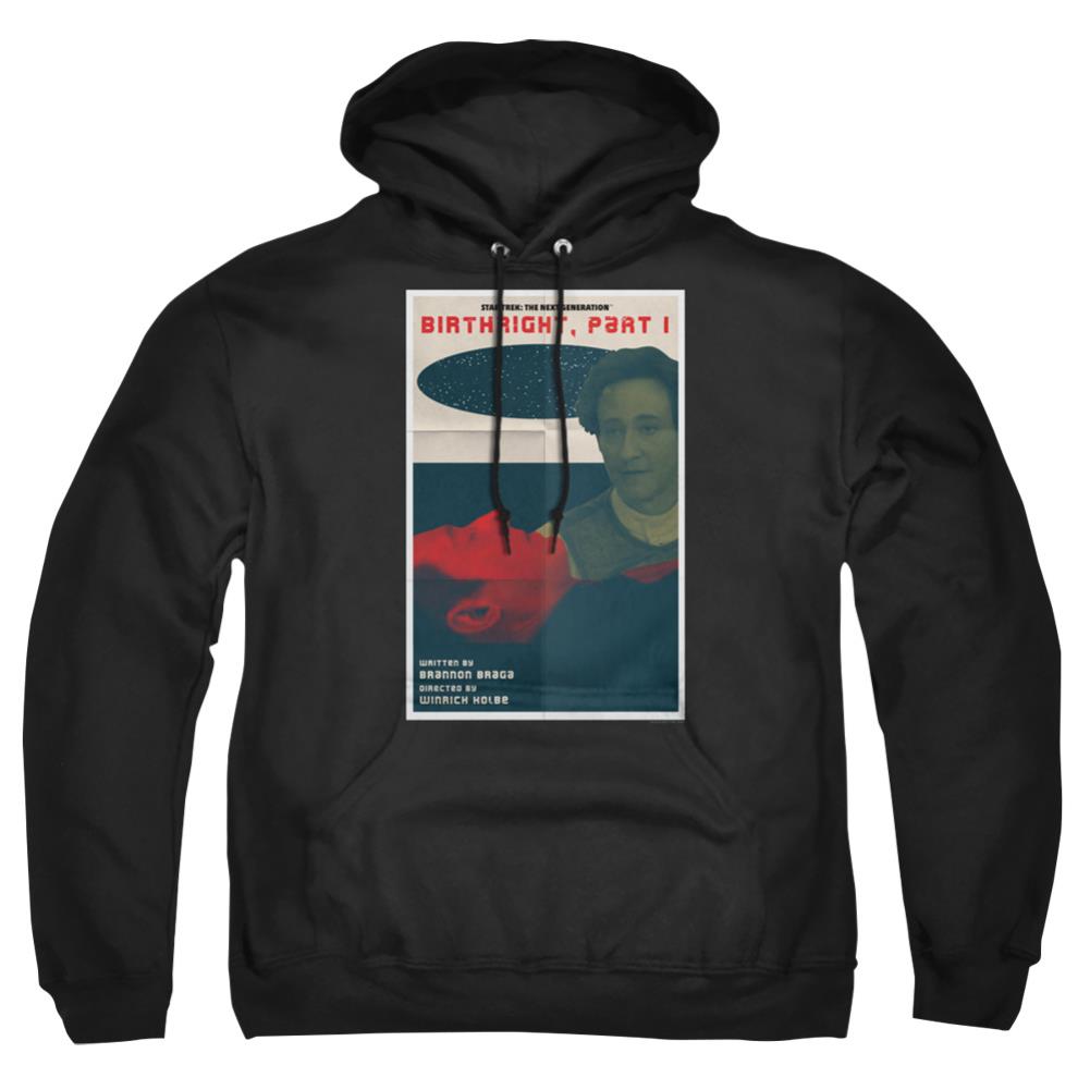 Star Trek TNG Season 6 Episode 16 Men's Pull-Over 75 25 Poly Hoodie