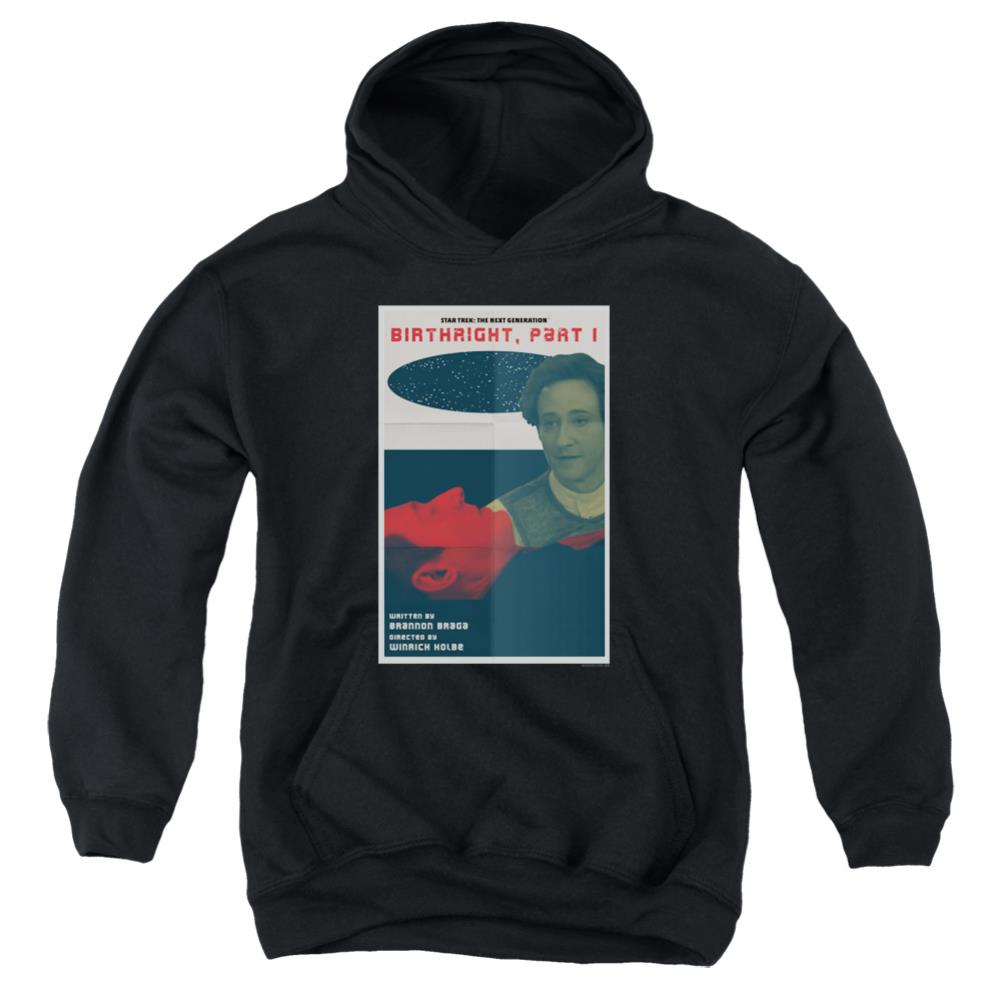 Star Trek TNG Season 6 Episode 16 Youth Cotton Poly Pull-Over Hoodie