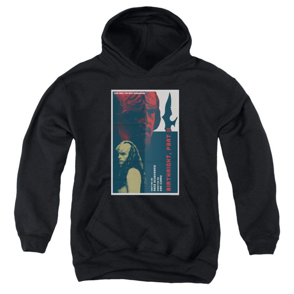 Star Trek TNG Season 6 Episode 17 Youth Cotton Poly Pull-Over Hoodie