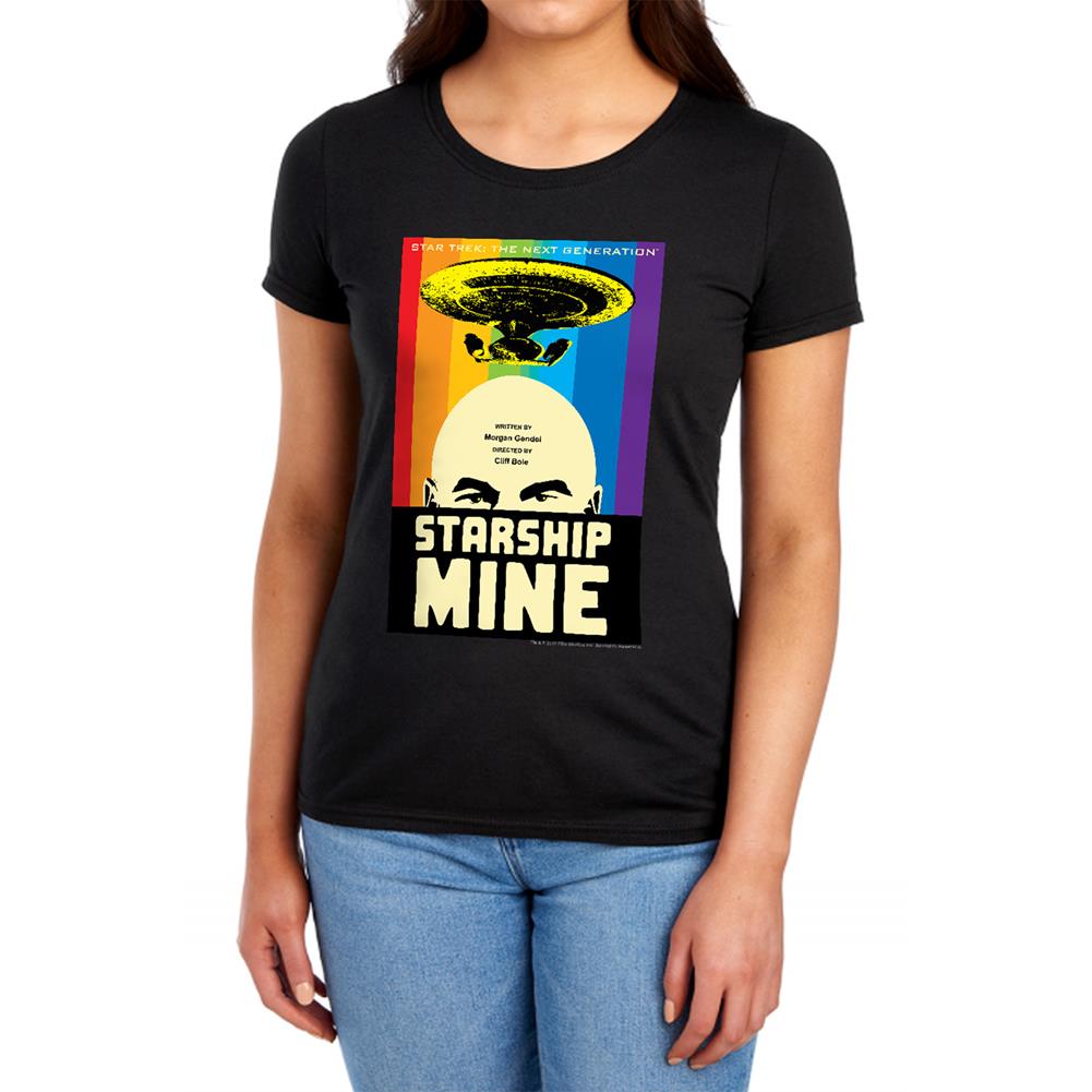 Star Trek TNG Season 6 Episode 18 Women's 18/1 Cotton Short-Sleeve T-Shirt