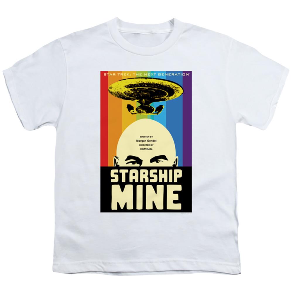 Star Trek TNG Season 6 Episode 18 Youth 18/1 100% Cotton Short-Sleeve T-Shirt