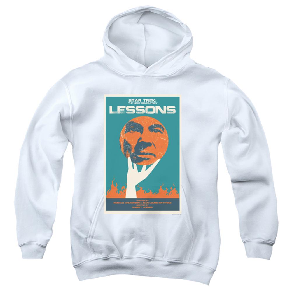 Star Trek TNG Season 6 Episode 19 Youth Cotton Poly Pull-Over Hoodie