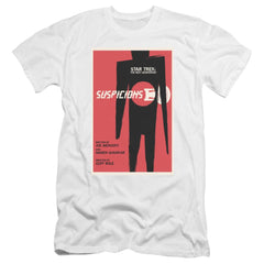 Star Trek TNG Season 6 Episode 22 Men's Ultra-Soft 30/1 Cotton Slim Short-Sleeve T-Shirt