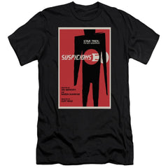 Star Trek TNG Season 6 Episode 22 Men's Ultra-Soft 30/1 Cotton Slim Short-Sleeve T-Shirt