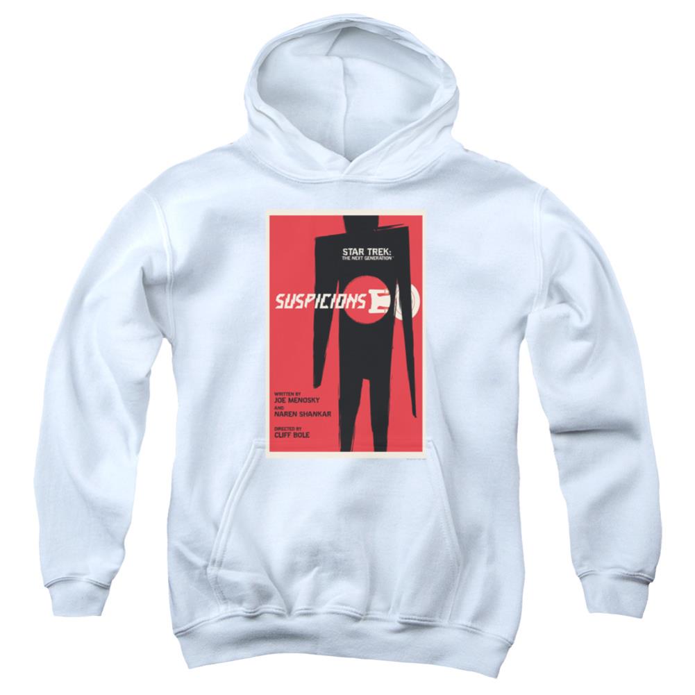 Star Trek TNG Season 6 Episode 22 Youth Cotton Poly Pull-Over Hoodie