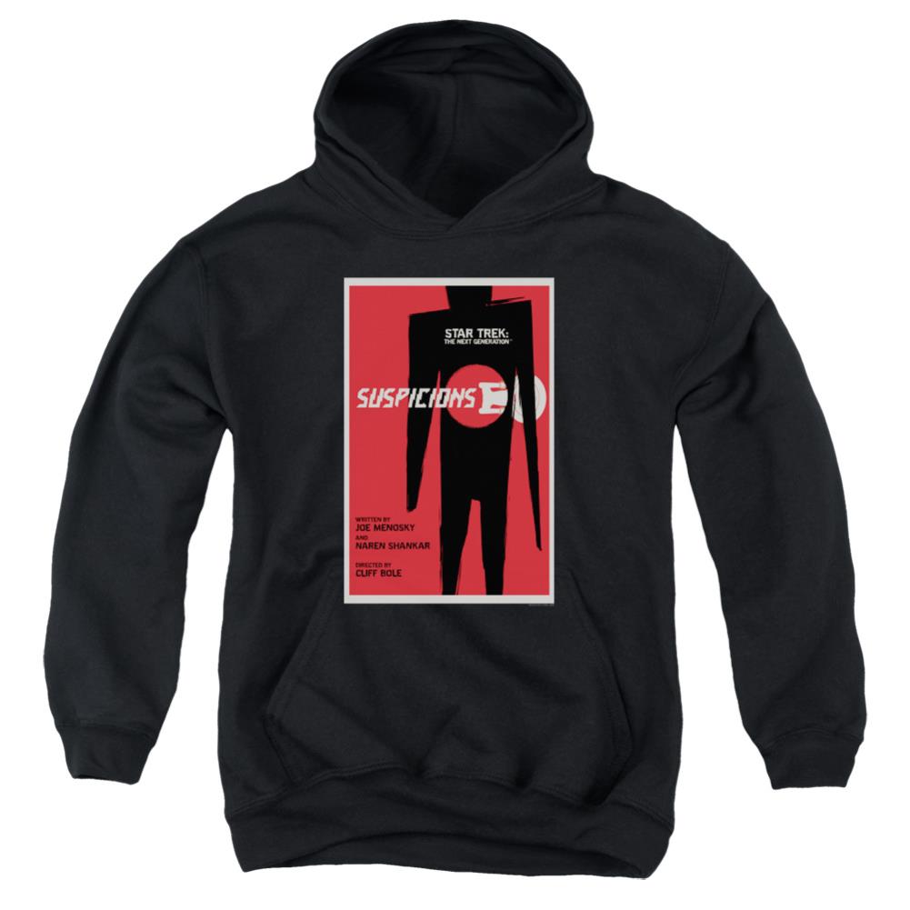 Star Trek TNG Season 6 Episode 22 Youth Cotton Poly Pull-Over Hoodie