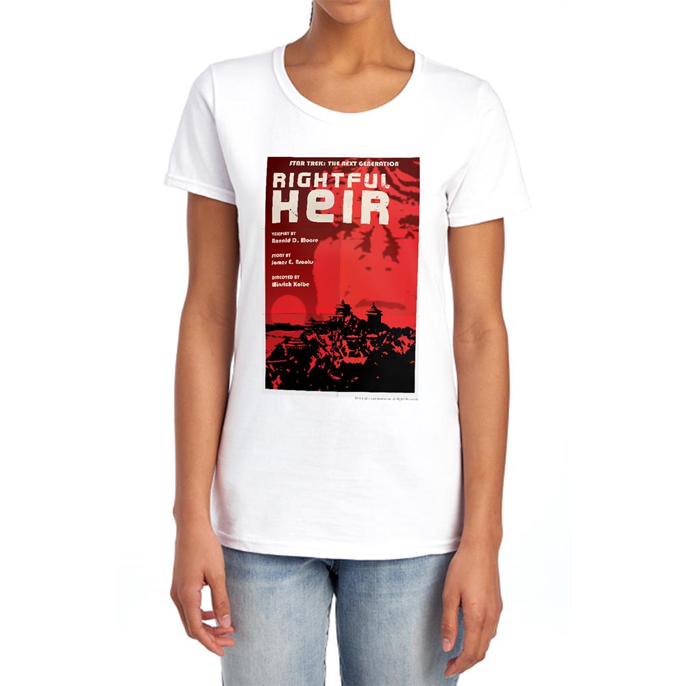 Star Trek TNG Season 6 Episode 23 Women's 18/1 Cotton Short-Sleeve T-Shirt