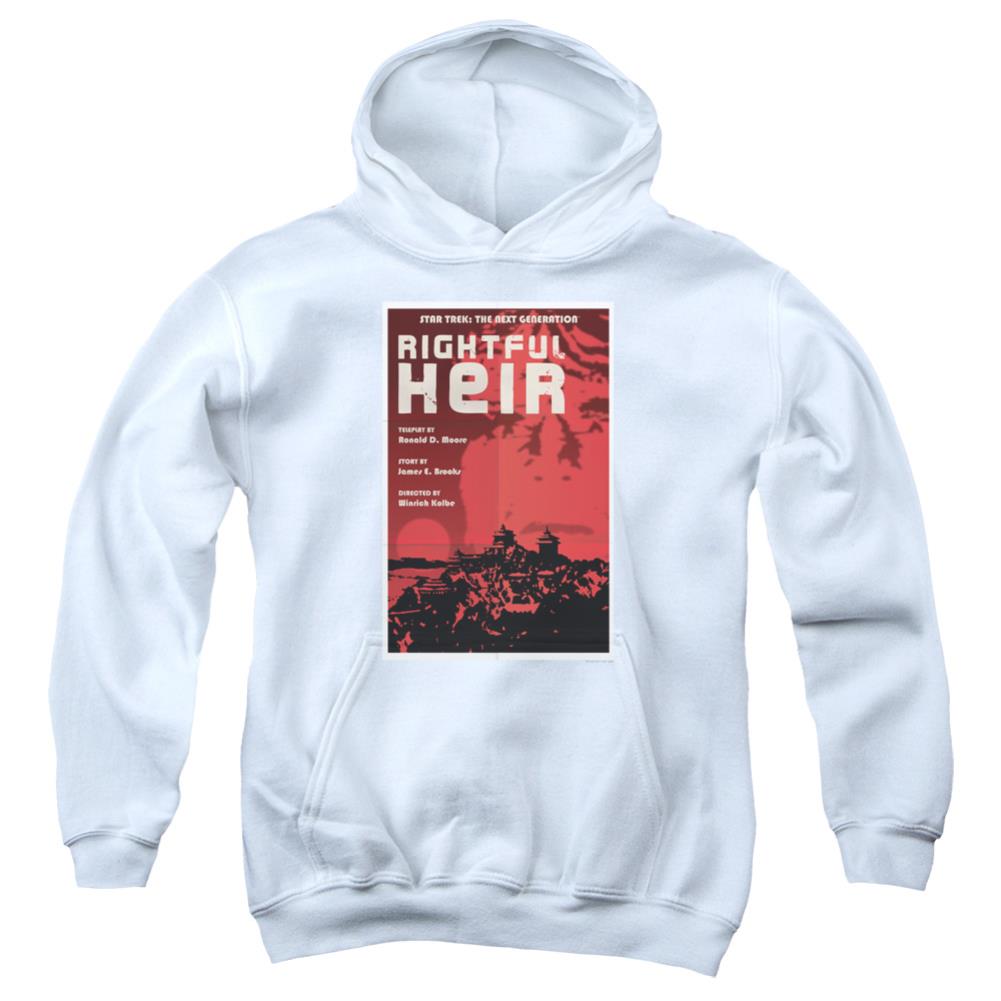 Star Trek TNG Season 6 Episode 23 Youth Cotton Poly Pull-Over Hoodie