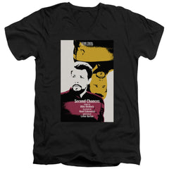 Star Trek TNG Season 6 Episode 24 Men's 30/1 Cotton Slim V-Neck T-Shirt