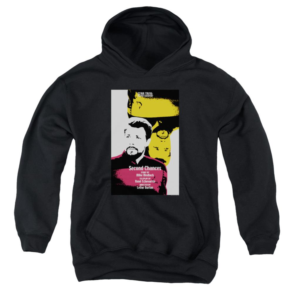 Star Trek TNG Season 6 Episode 24 Youth Cotton Poly Pull-Over Hoodie