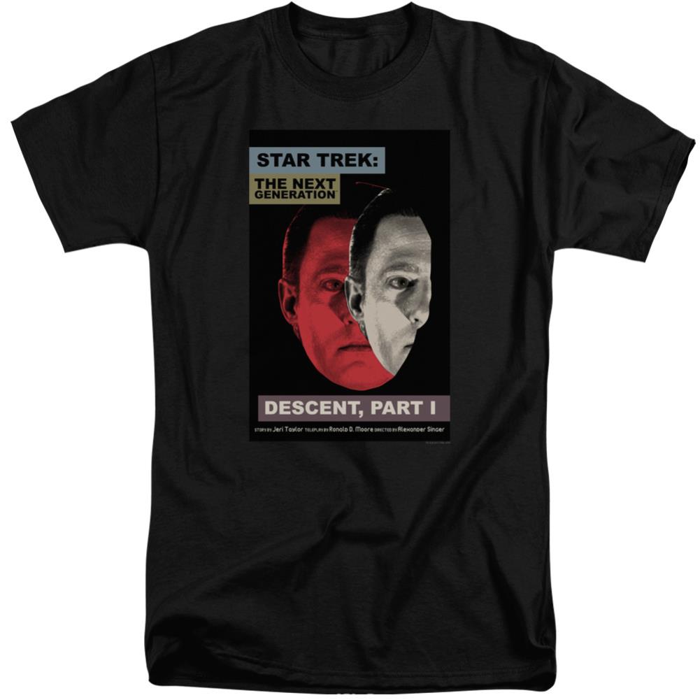 Star Trek TNG Season 6 Episode 26 Men's 18/1 Tall Cotton Short-Sleeve T-Shirt
