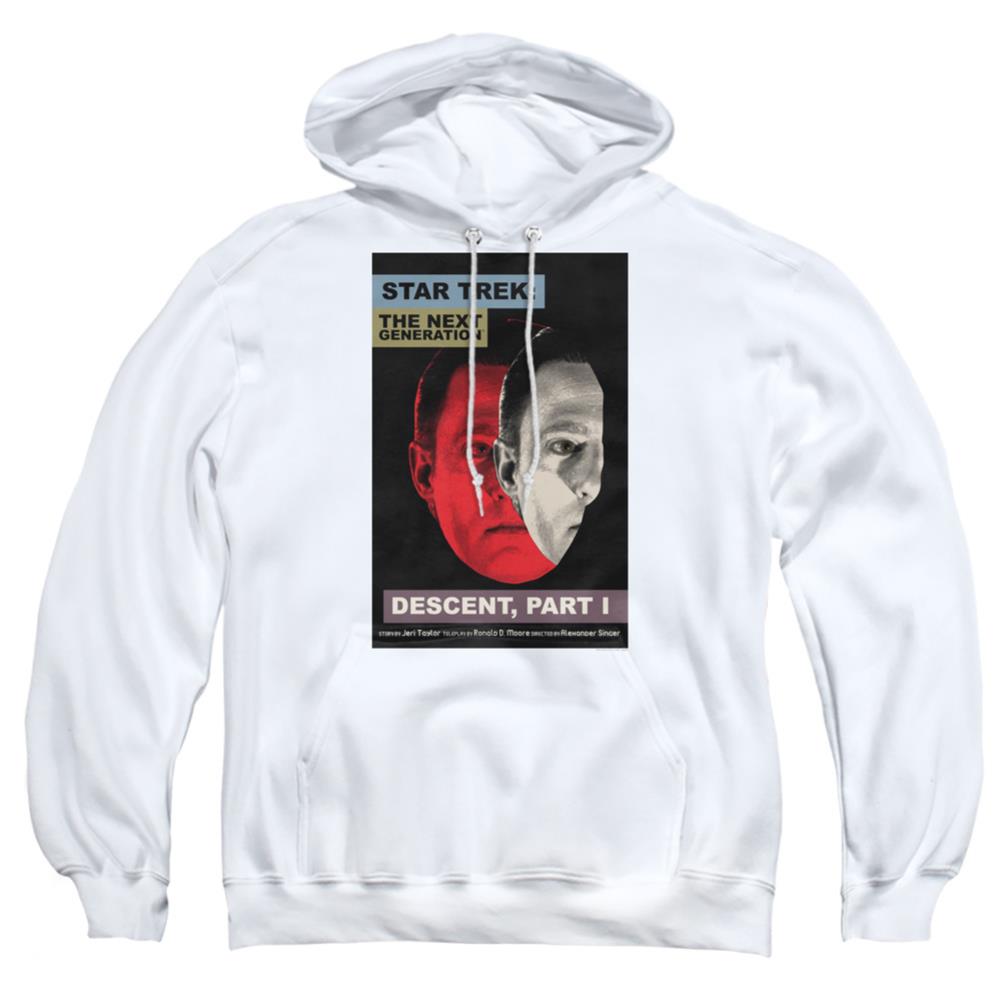 Star Trek TNG Season 6 Episode 26 Men's Pull-Over 75 25 Poly Hoodie