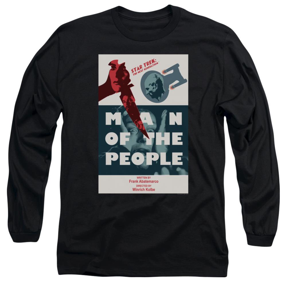Star Trek TNG Season 6 Episode 3 Men's 18/1 Cotton Long-Sleeve T-Shirt