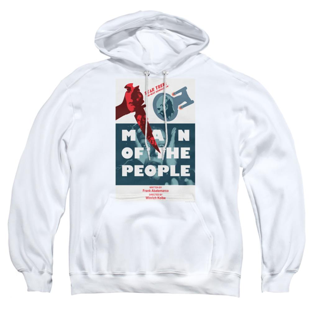 Star Trek TNG Season 6 Episode 3 Men's Pull-Over 75 25 Poly Hoodie