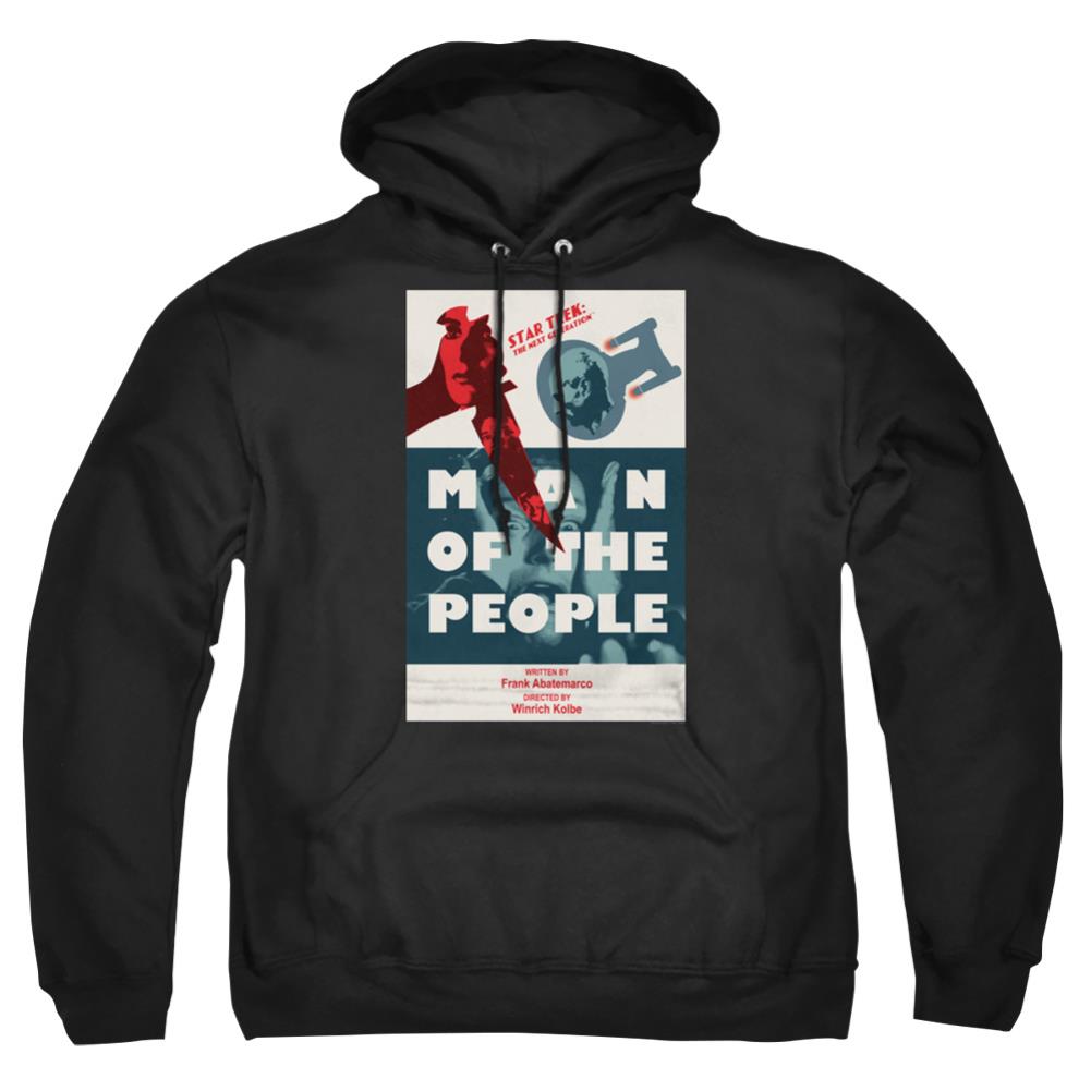 Star Trek TNG Season 6 Episode 3 Men's Pull-Over 75 25 Poly Hoodie