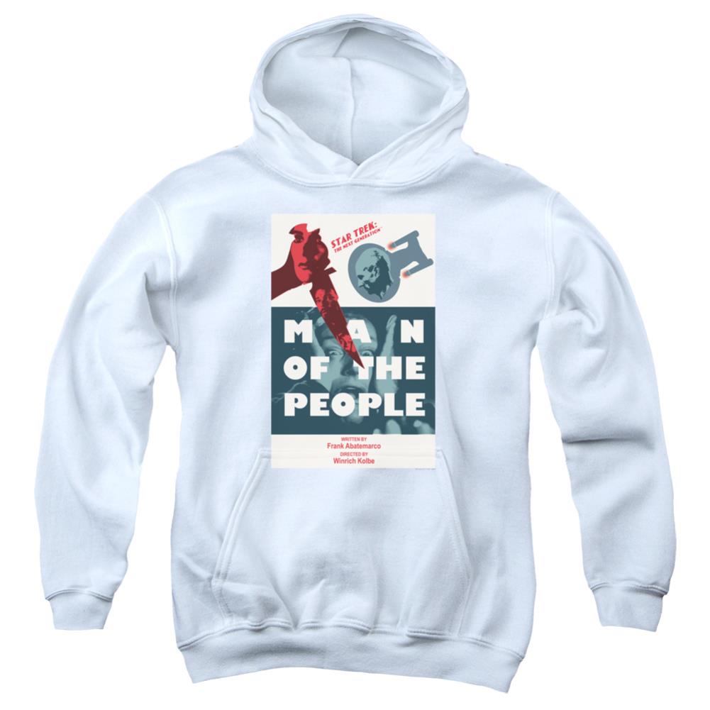 Star Trek TNG Season 6 Episode 3 Youth Cotton Poly Pull-Over Hoodie