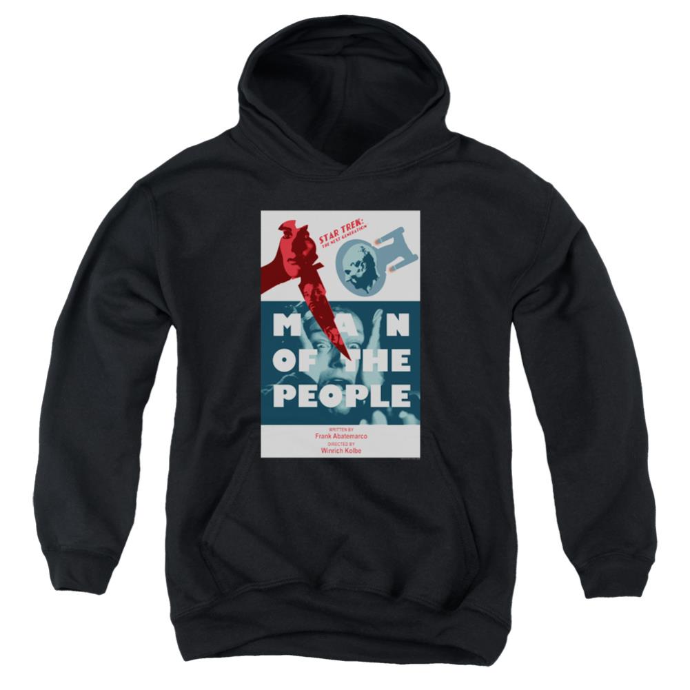 Star Trek TNG Season 6 Episode 3 Youth Cotton Poly Pull-Over Hoodie