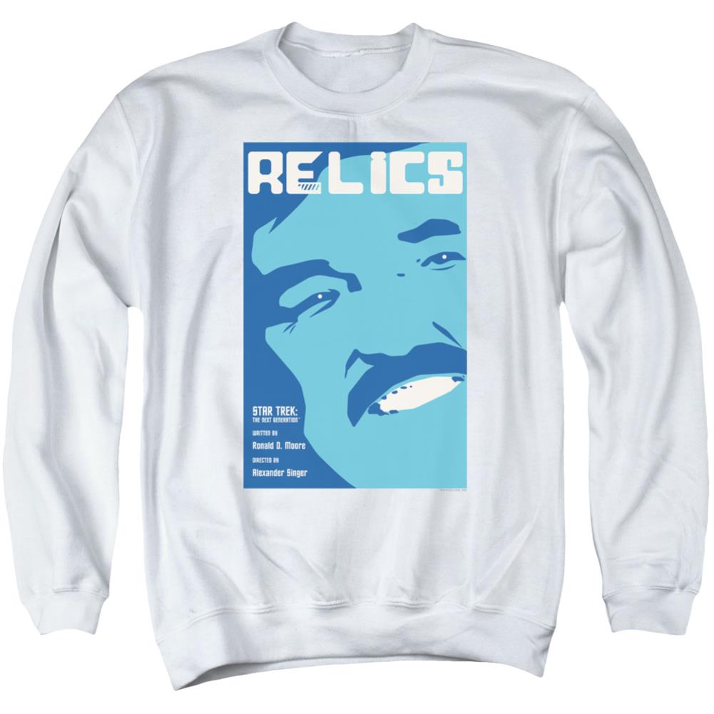 Star Trek TNG Season 6 Episode 4 Men's Crewneck 50 50 Poly Long-Sleeve T-Shirt
