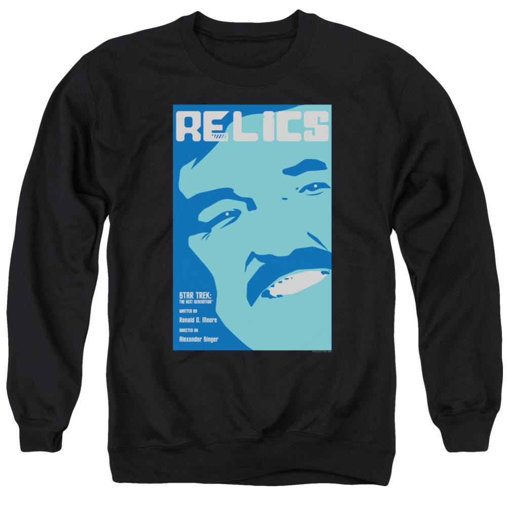 Star Trek TNG Season 6 Episode 4 Men's Crewneck 50 50 Poly Long-Sleeve T-Shirt