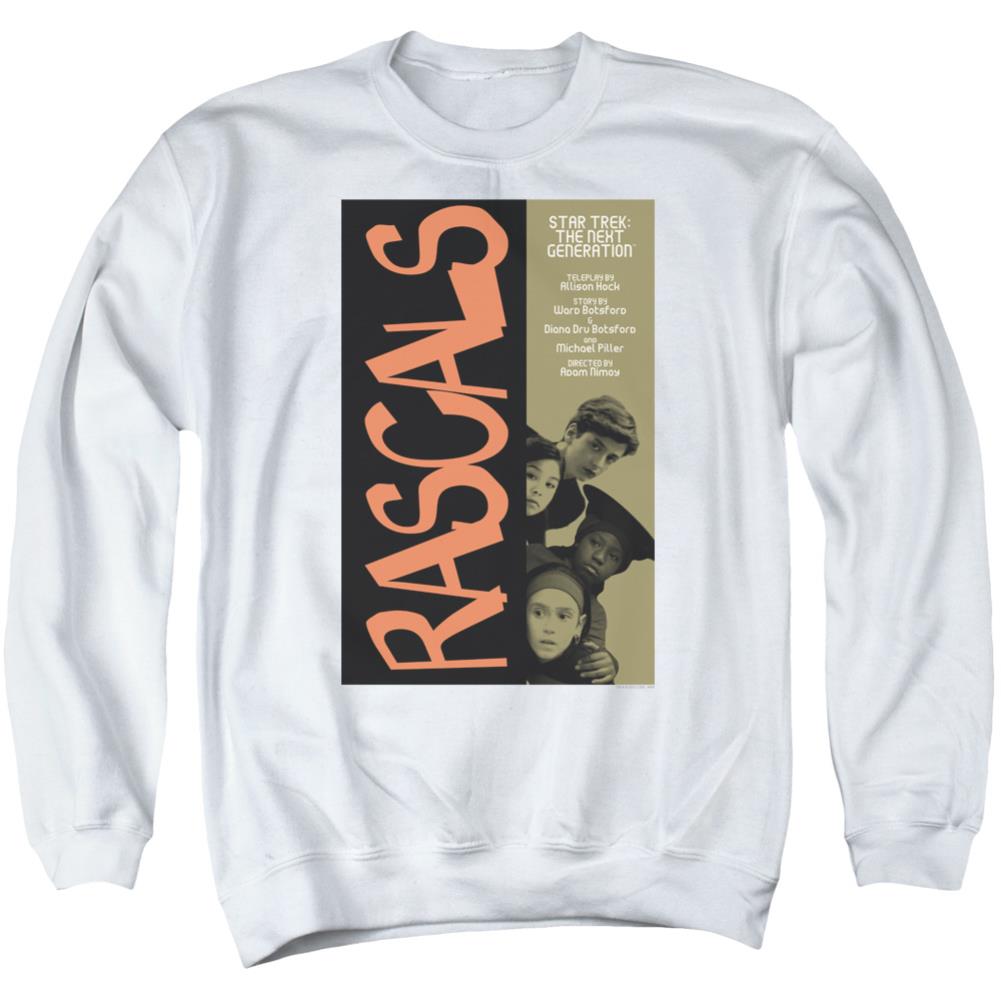 Star Trek TNG Season 6 Episode 7 Men's Crewneck 50 50 Poly Long-Sleeve T-Shirt