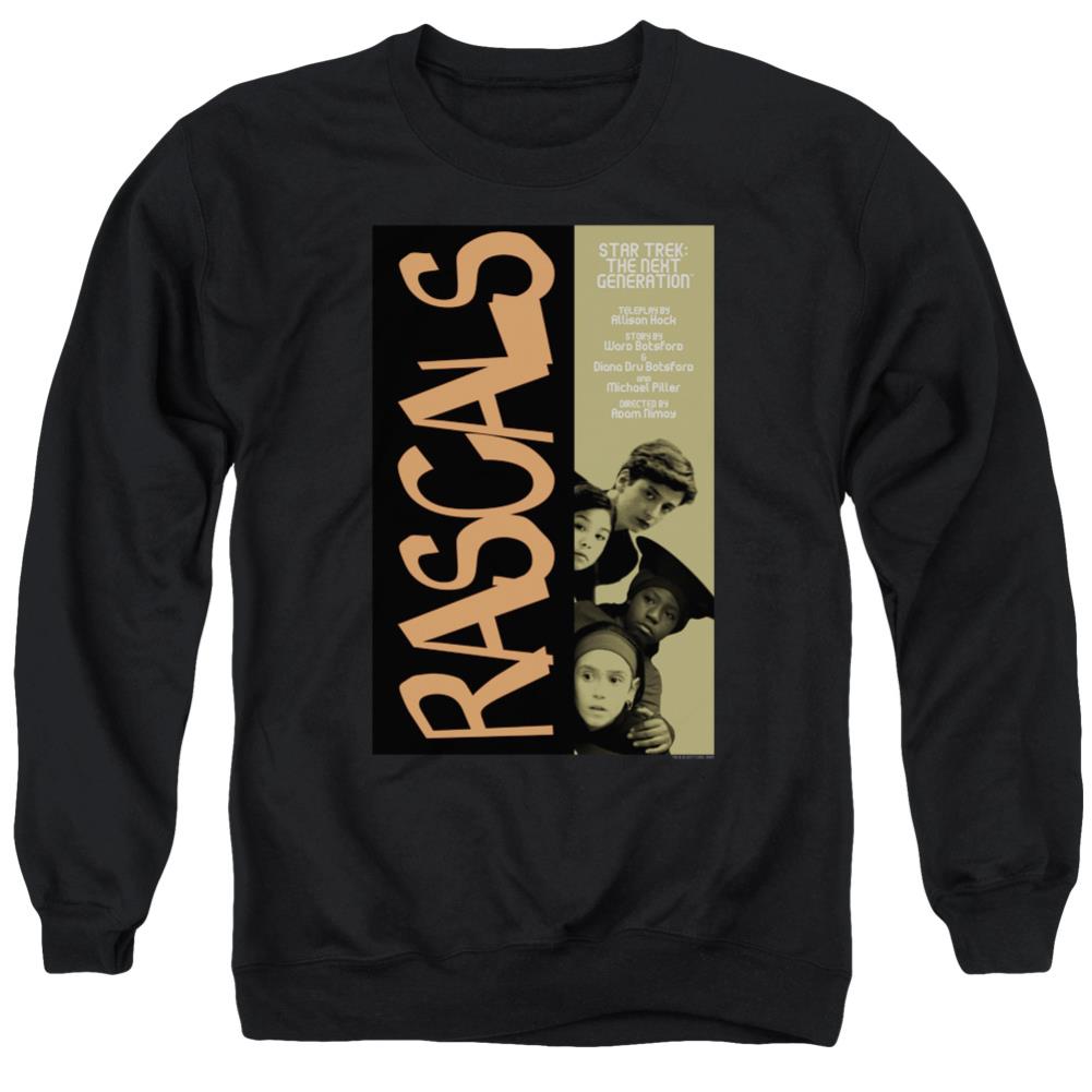Star Trek TNG Season 6 Episode 7 Men's Crewneck 50 50 Poly Long-Sleeve T-Shirt