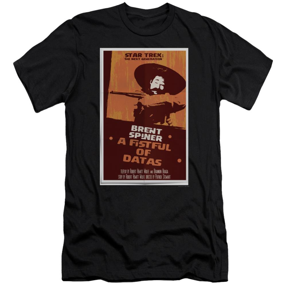 Star Trek TNG Season 6 Episode 8 Men's Ultra-Soft 30/1 Cotton Slim Short-Sleeve T-Shirt
