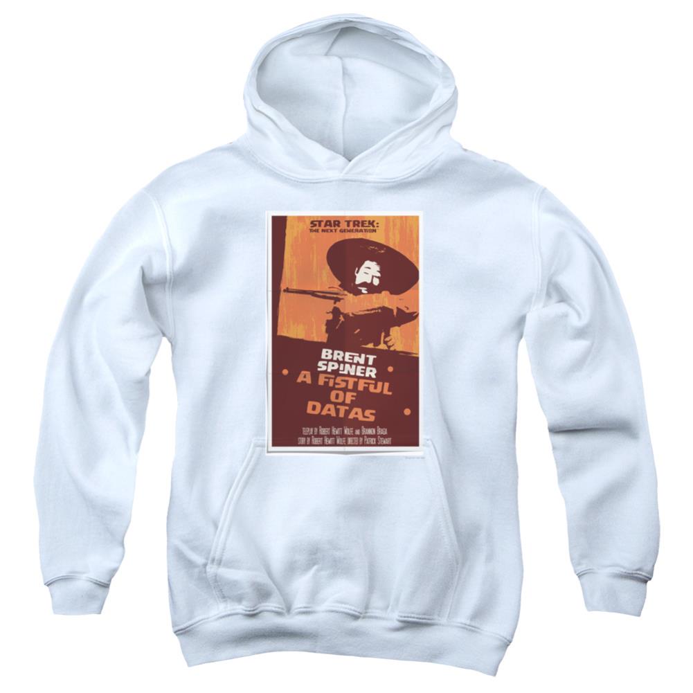 Star Trek TNG Season 6 Episode 8 Youth Cotton Poly Pull-Over Hoodie