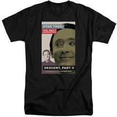 Star Trek TNG Season 7 Episode 1 Men's 18/1 Tall Cotton Short-Sleeve T-Shirt