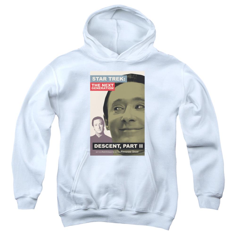 Star Trek TNG Season 7 Episode 1 Youth Cotton Poly Pull-Over Hoodie