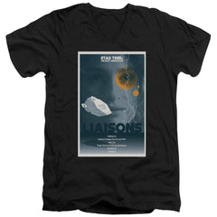 Star Trek TNG Season 7 Episode 2 Men's 30/1 Cotton Slim V-Neck T-Shirt