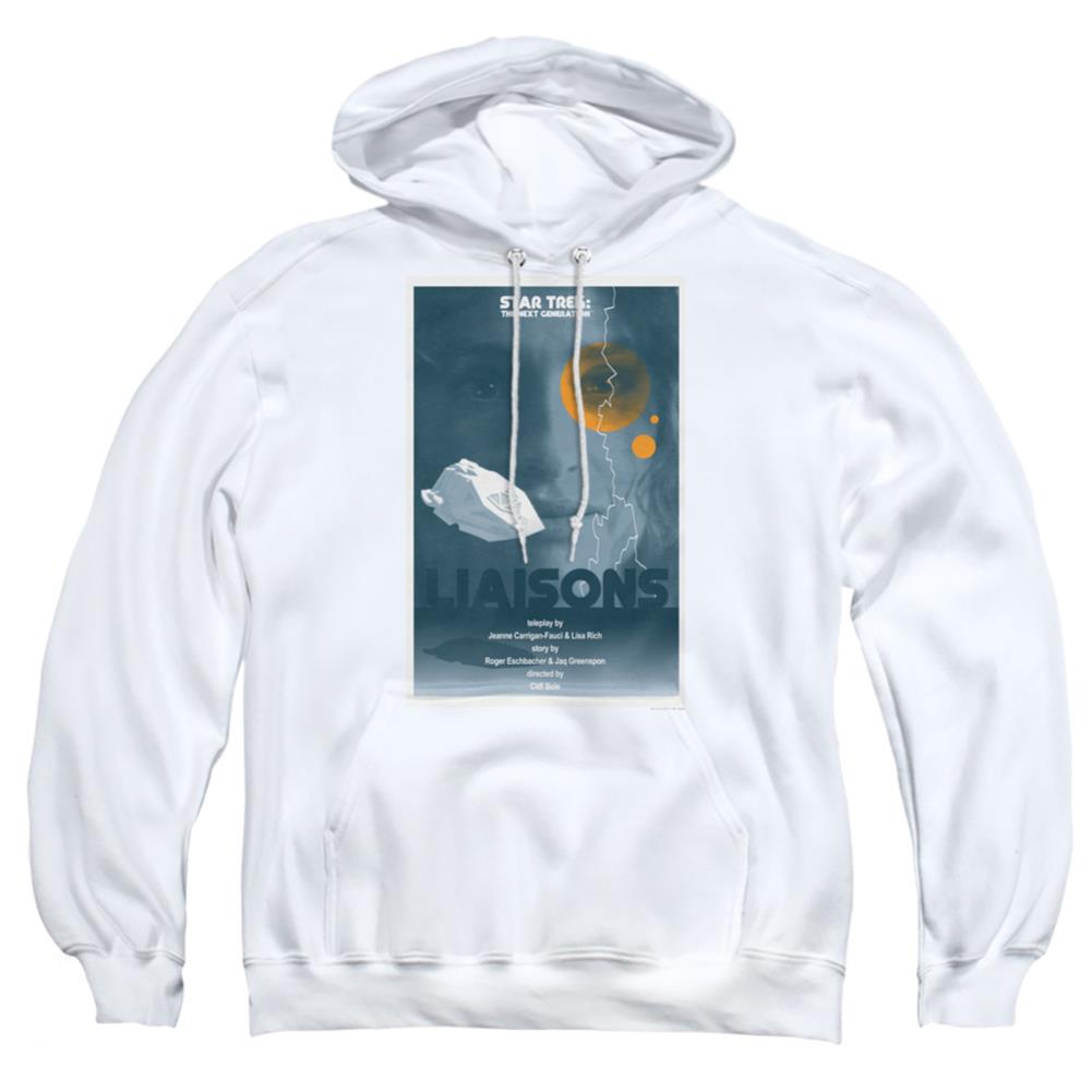 Star Trek TNG Season 7 Episode 2 Men's Pull-Over 75 25 Poly Hoodie