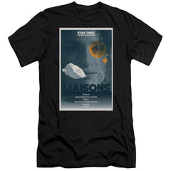 Star Trek TNG Season 7 Episode 2 Men's Ultra-Soft 30/1 Cotton Slim Short-Sleeve T-Shirt