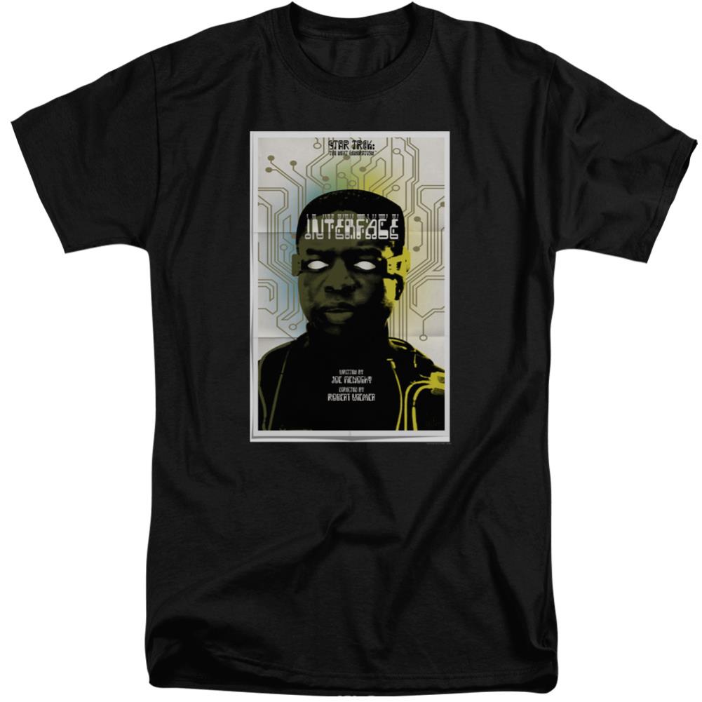Star Trek TNG Season 7 Episode 3 Men's 18/1 Tall Cotton Short-Sleeve T-Shirt