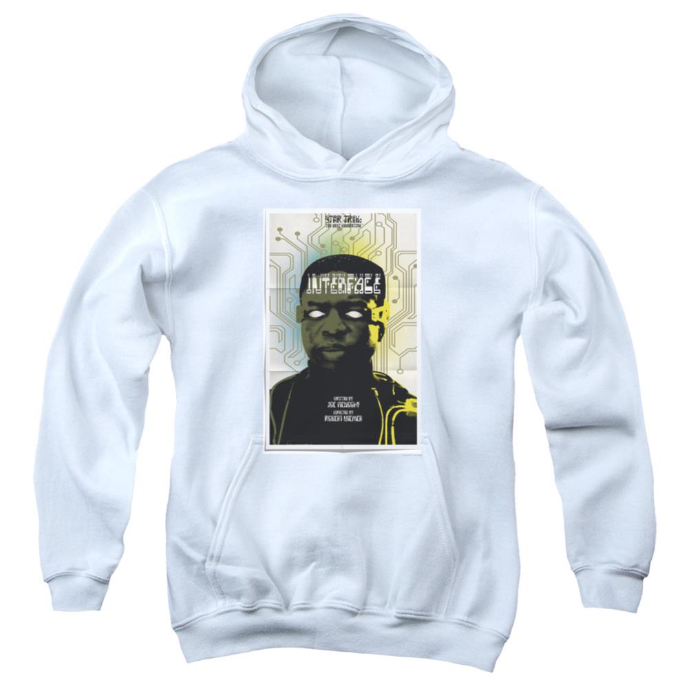 Star Trek TNG Season 7 Episode 3 Youth Cotton Poly Pull-Over Hoodie