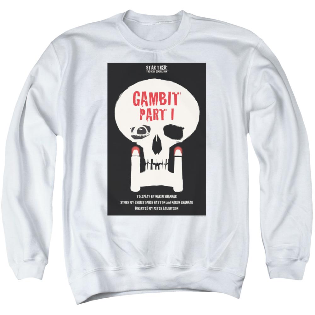 Star Trek TNG Season 7 Episode 4 Men's Crewneck 50 50 Poly Long-Sleeve T-Shirt