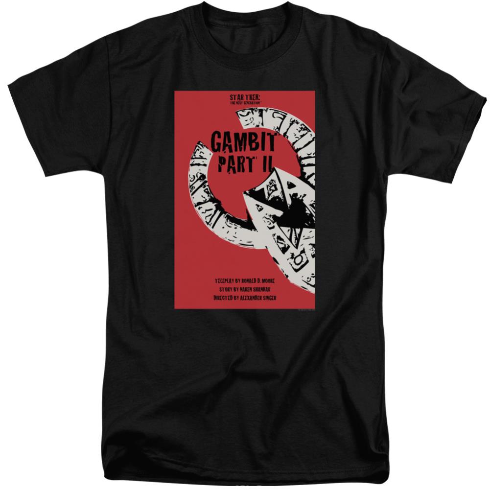 Star Trek TNG Season 7 Episode 5 Men's 18/1 Tall Cotton Short-Sleeve T-Shirt