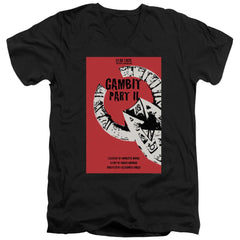 Star Trek TNG Season 7 Episode 5 Men's 30/1 Cotton Slim V-Neck T-Shirt