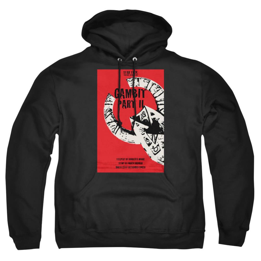 Star Trek TNG Season 7 Episode 5 Men's Pull-Over 75 25 Poly Hoodie