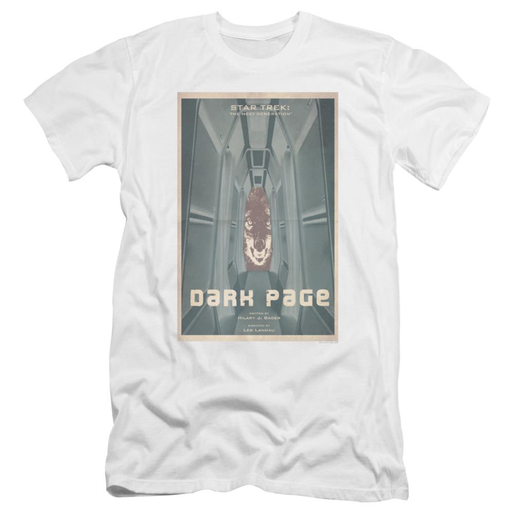 Star Trek TNG Season 7 Episode 7 Men's Ultra-Soft 30/1 Cotton Slim Short-Sleeve T-Shirt