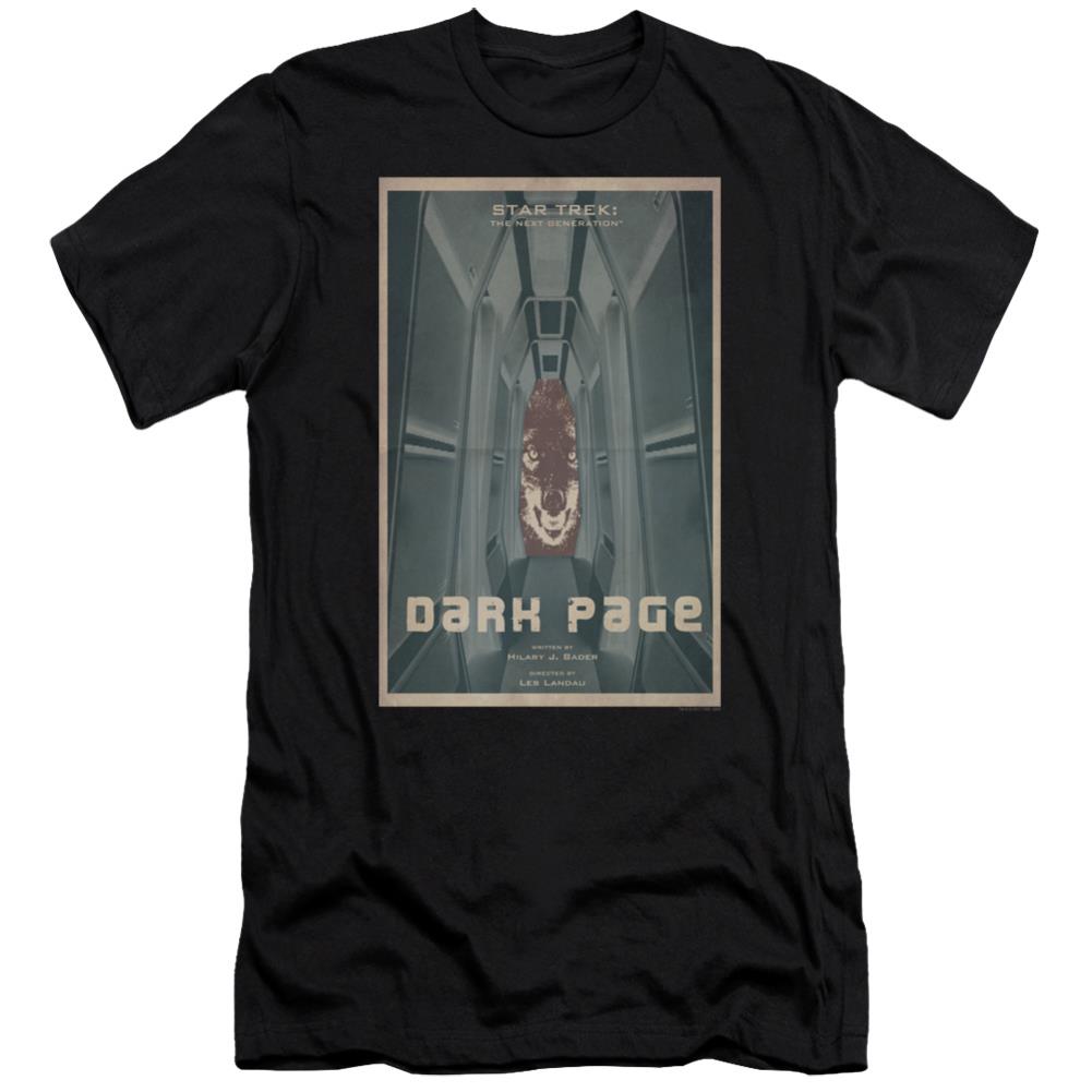 Star Trek TNG Season 7 Episode 7 Men's Ultra-Soft 30/1 Cotton Slim Short-Sleeve T-Shirt