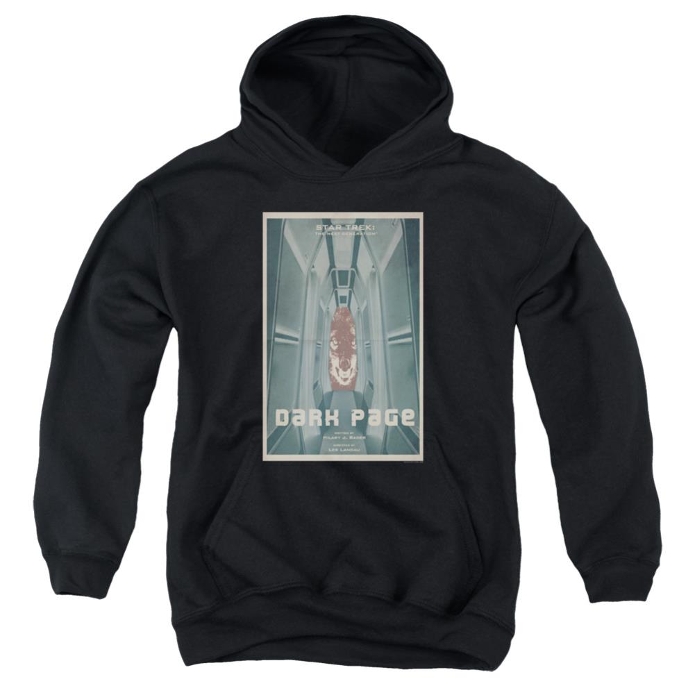 Star Trek TNG Season 7 Episode 7 Youth Cotton Poly Pull-Over Hoodie