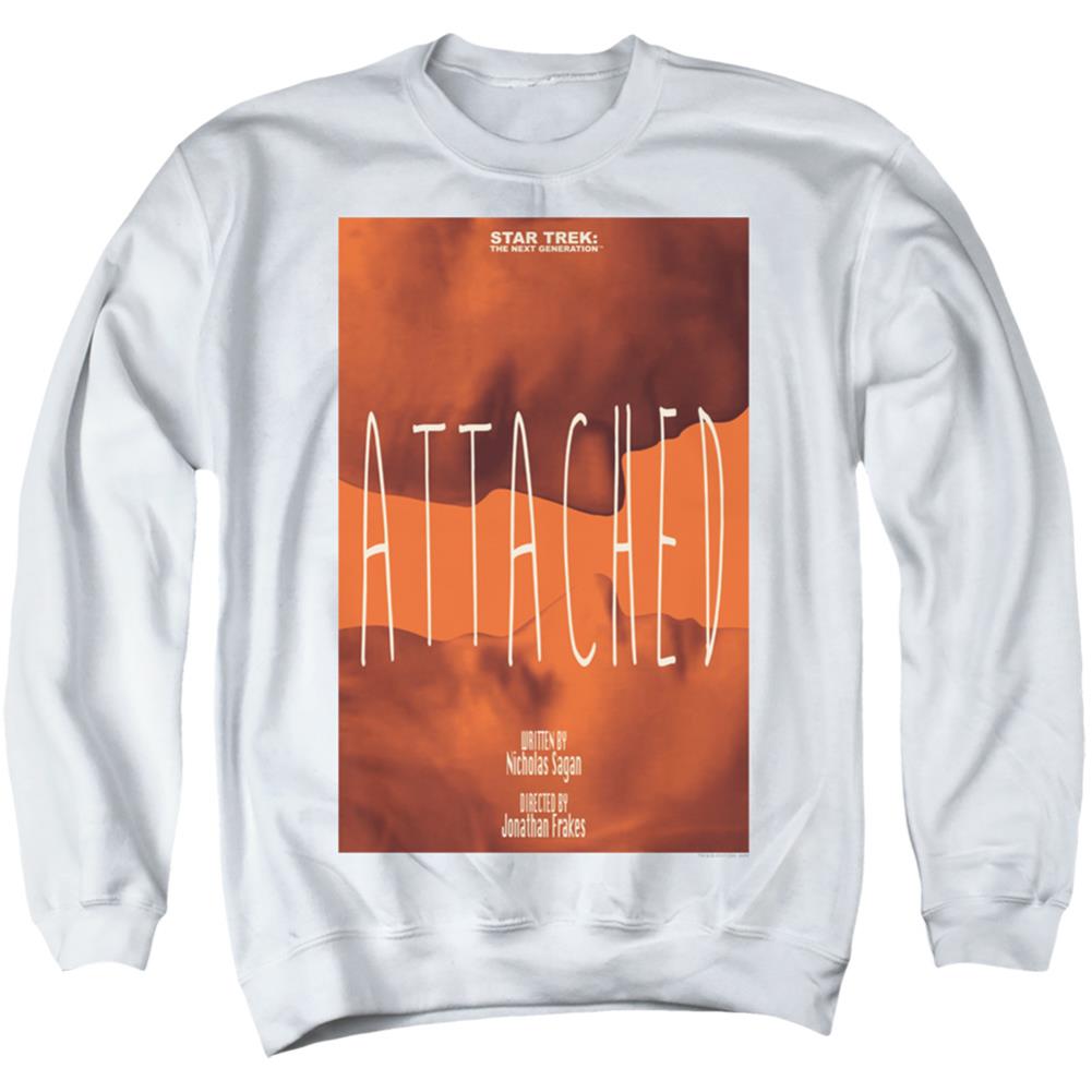 Star Trek TNG Season 7 Episode 8 Men's Crewneck 50 50 Poly Long-Sleeve T-Shirt