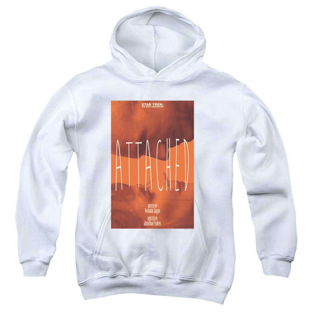 Star Trek TNG Season 7 Episode 8 Youth Cotton Poly Pull-Over Hoodie