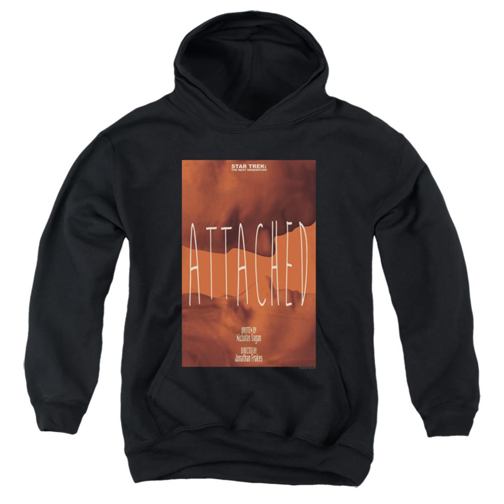 Star Trek TNG Season 7 Episode 8 Youth Cotton Poly Pull-Over Hoodie