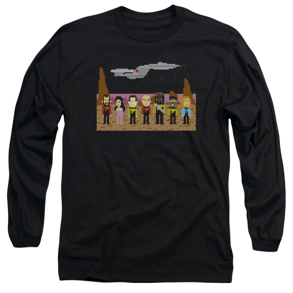 Star Trek TNG Trexel Crew Men's 18/1 Cotton Long-Sleeve T-Shirt