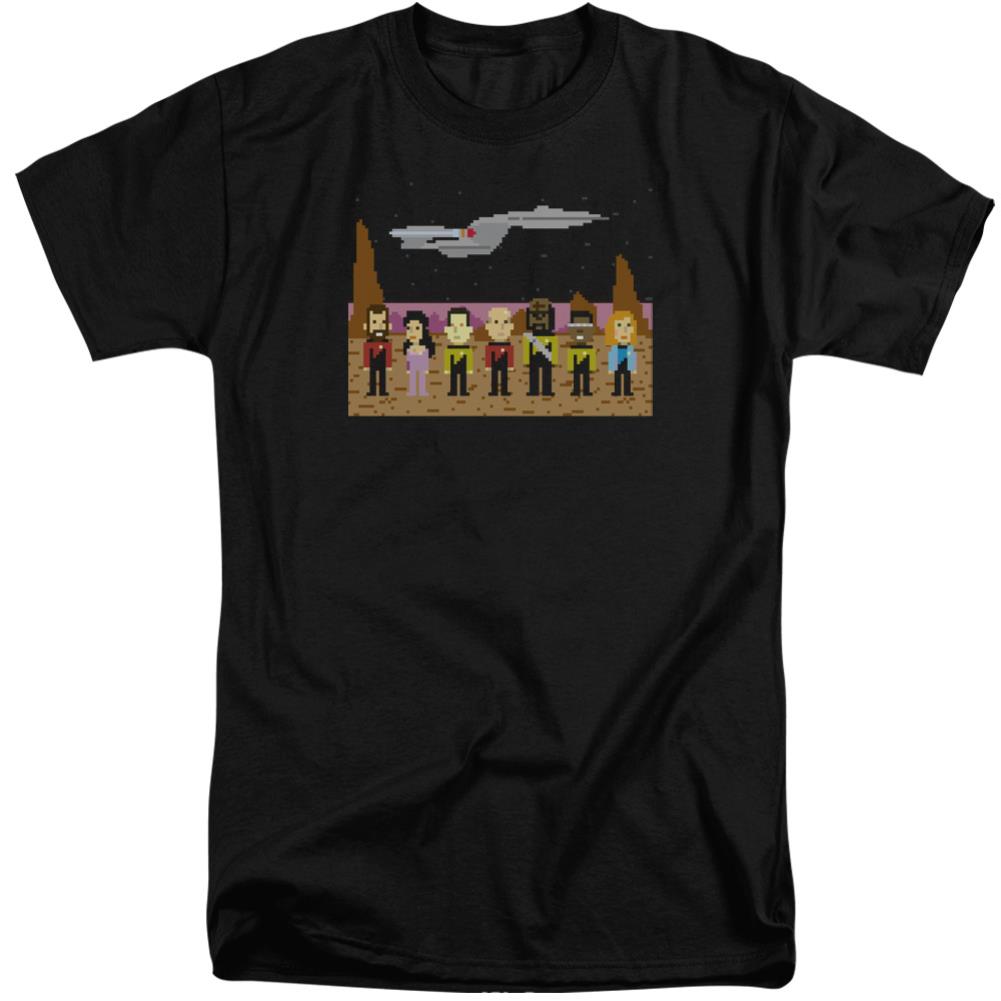 Star Trek TNG Trexel Crew Men's 18/1 Tall Cotton Short-Sleeve T-Shirt