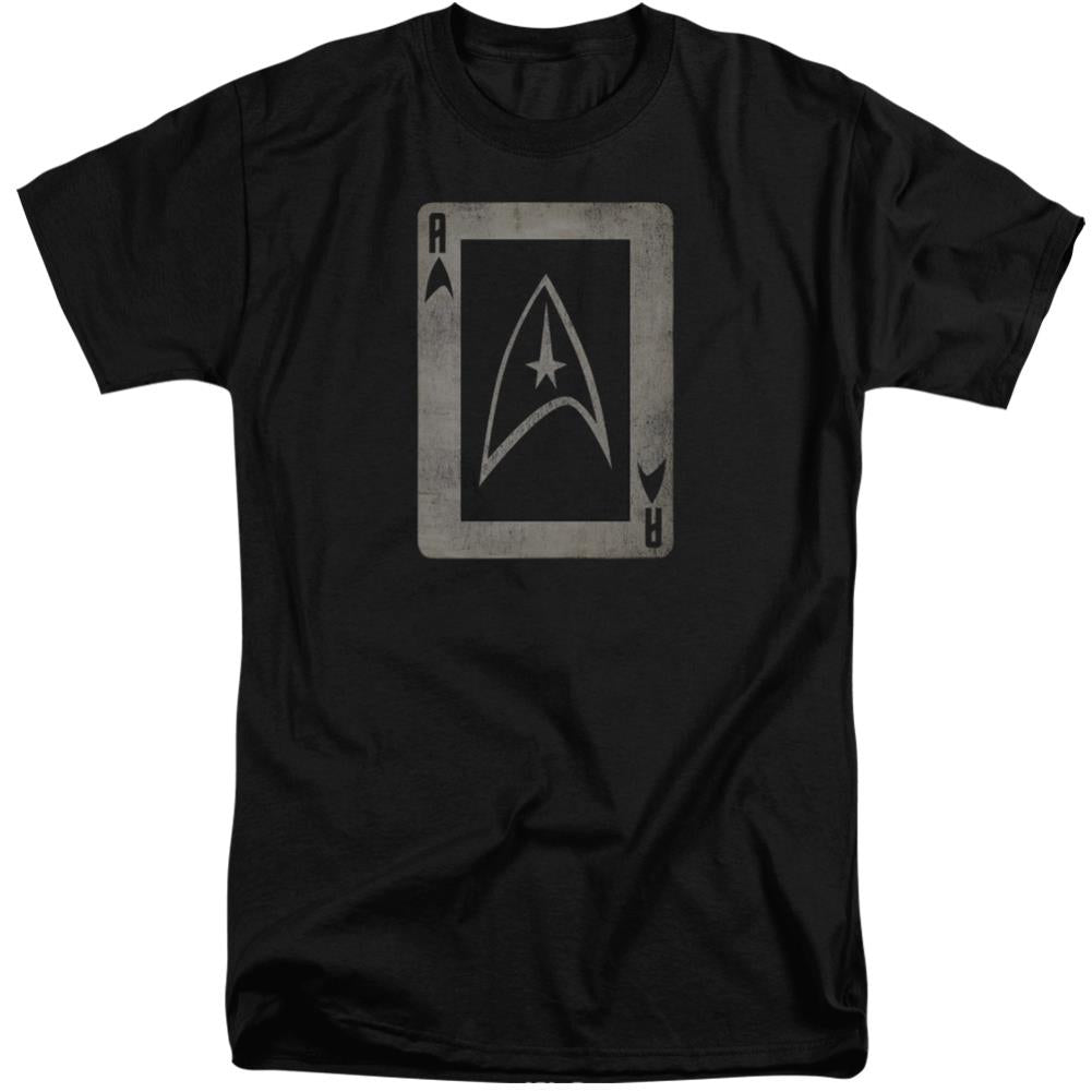 Star Trek TOS Ace Men's 18/1 Tall Cotton Short-Sleeve T-Shirt