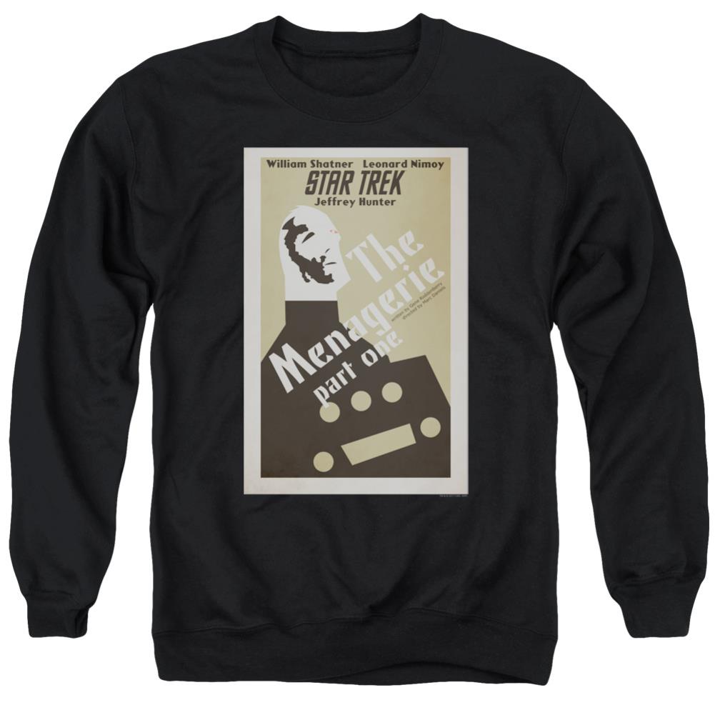 Star Trek TOS Episode 11 Men's Crewneck 50 50 Poly Long-Sleeve T-Shirt
